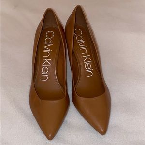 Brown Calvin Klein Heels